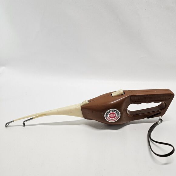 Vintage 1970s Popeil Pocket Fisherman by Ronco Folding Rod & Reel Compact Outfit - Picture 1 of 9